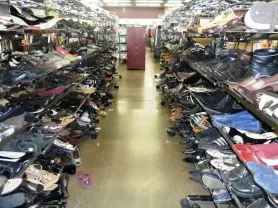 shoe aisle