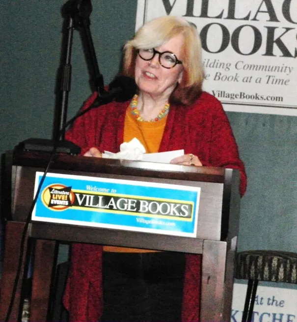 C.J. Prince reading "I Remember"