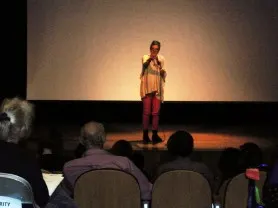 Naseem Rahka's plenary session speech about the Grand Canyon and the writerly life moved many people to tears.