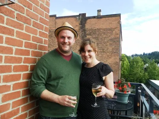 The party moved to beautiful Fairhaven, where CWC sponsored concurrent open mics. 