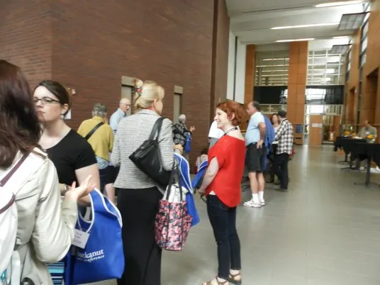 Maybe the only thing more fun than the first day of a writing conference is the second day of a writing conference.